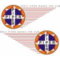 Piper Makes the Cub Aircraft,Decals!